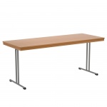 Klapptisch, 180x70 cm (B/T), 72 cm hoch, T-Fuß, 